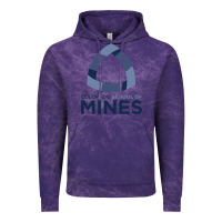 Cloud Purple School of Mines Vintage Hoodie - artisFamous