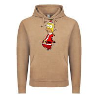 Vintage Coffee Homer Claus Christmas Vintage Hoodie - artisFamous