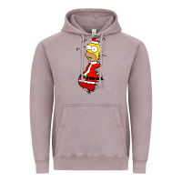 Homer Claus Christmas Vintage Hoodie | Teevron