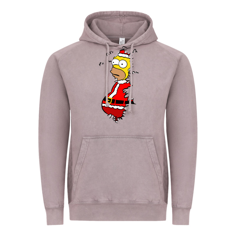 Homer Claus Christmas Vintage Hoodie by artisFamous | Teevron