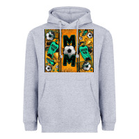 Heather Grey soccer mom tumbler Heavyweight Hoodie - Jasminsmagicworld