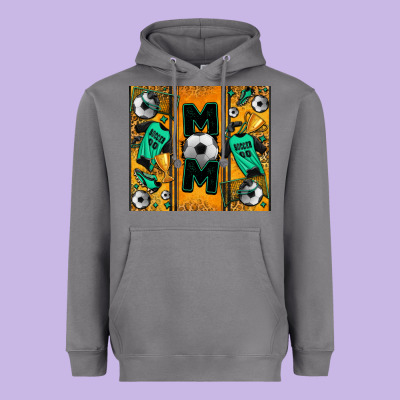 Soccer Mom Tumbler Heavyweight Hoodie Designed By Jasminsmagicworld