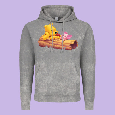 Winnie The Pooh Piglet Vintage Hoodie Designed By Artisfamous