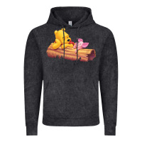 Vintage Black Winnie the Pooh Piglet Vintage Hoodie - artisFamous