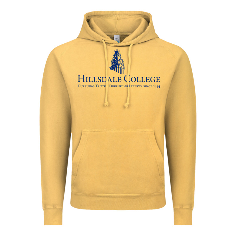 Hillsdale College Vintage Hoodie by artisFamous | Teevron