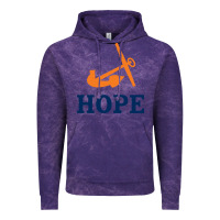 Cloud Purple Hope College Vintage Hoodie - artisFamous