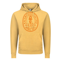 Vintage Mustard Kalamazoo College Vintage Hoodie - artisFamous