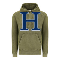 Vintage Olive Hillsdale College Vintage Hoodie - artisFamous
