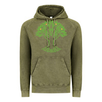Vintage Olive Maharishi International College Vintage Hoodie - artisFamous