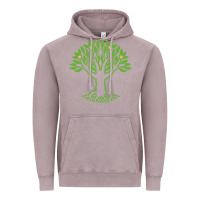 Vintage Zinc Maharishi International College Vintage Hoodie - artisFamous