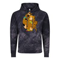 Cloud Black Scooby Doo and Shaggy Vintage Hoodie - artisFamous
