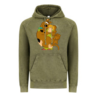 Vintage Olive Scooby Doo and Shaggy Vintage Hoodie - artisFamous