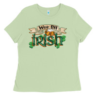 Matcha wee bit irish st patrick's day Ladies Tee - FaDigitalArtStudio