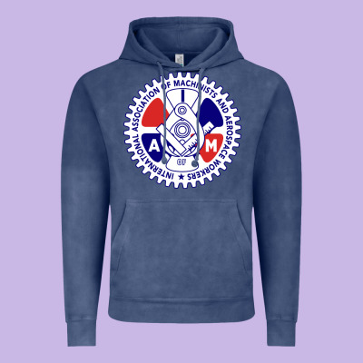 Association Of Machinists And Aerospace Workers Classic Vintage Hoodie Designed By Artisfamous
