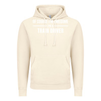 Vintage Artic i'm awesome i'm a train driver Vintage Hoodie - artisFamous