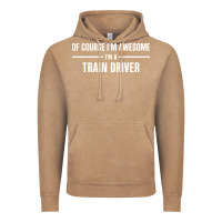 Vintage Coffee i'm awesome i'm a train driver Vintage Hoodie - artisFamous