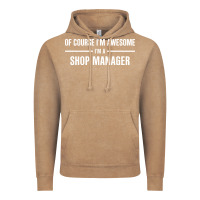 Vintage Coffee i'm awesome i'm a shop manager Vintage Hoodie - artisFamous