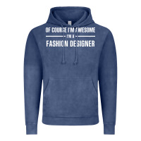 Vintage Denim i'm awesome i'm a fashion designer Vintage Hoodie - artisFamous