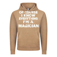 Vintage Coffee i know everything i'm a magician Vintage Hoodie - artisFamous