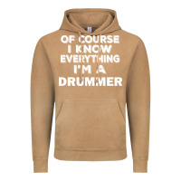 Vintage Camel i know everything i'm a drummer Vintage Hoodie - artisFamous