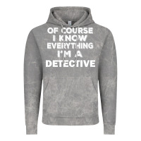 Cloud Rock i know everything i'm a detective Vintage Hoodie - artisFamous