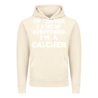 Vintage Artic i know everything i'm a catcher Vintage Hoodie - artisFamous