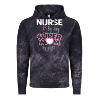 Cloud Black nurse by day super mom by night Vintage Hoodie - artisFamous