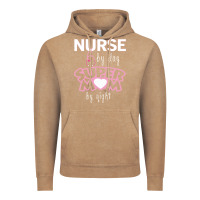 Vintage Coffee nurse by day super mom by night Vintage Hoodie - artisFamous