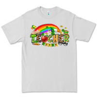 Dove Grey St. Patrick's Day Teacher Premium Tee - OliviaCreatesArt