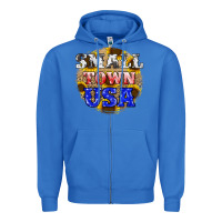 True Royal small town usa Zipper Hoodie - JahusDesignShop
