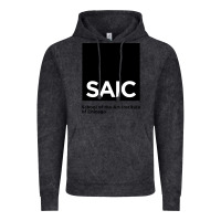 Vintage Black School of The Art Institute of Chicago College Vintage Hoodie - artisFamous