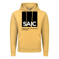 Vintage Mustard School of The Art Institute of Chicago College Vintage Hoodie - artisFamous