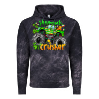 Cloud Black Shamrock Crusher Vintage Hoodie - CowhideDigitalArt