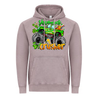 Vintage Zinc Shamrock Crusher Vintage Hoodie - CowhideDigitalArt