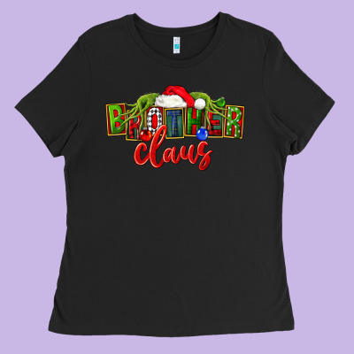 Christmas Brother Claus Ladies Tee Designed By Fadigitalartstudio
