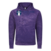 Cloud Purple Wheaton College (Illinois) Vintage Hoodie - artisFamous