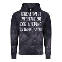 Cloud Black dog sledding is importanter Vintage Hoodie - artisFamous