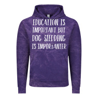 Cloud Purple dog sledding is importanter Vintage Hoodie - artisFamous