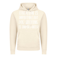 Vintage Artic dog sledding is importanter Vintage Hoodie - artisFamous