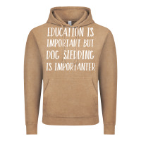 Vintage Coffee dog sledding is importanter Vintage Hoodie - artisFamous