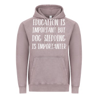 Vintage Zinc dog sledding is importanter Vintage Hoodie - artisFamous