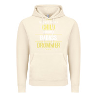 Vintage Artic i raised a badass drummer Vintage Hoodie - artisFamous