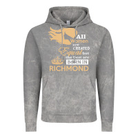 Cloud Rock women are born in richmond Vintage Hoodie - artisFamous