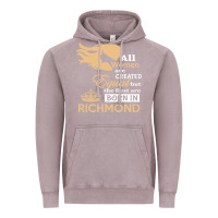 Vintage Zinc women are born in richmond Vintage Hoodie - artisFamous