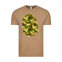 Vintage Coffee camouflage patch 4 Vintage Tee - BundleAndBundleShop