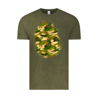 Vintage Olive camouflage patch 4 Vintage Tee - BundleAndBundleShop