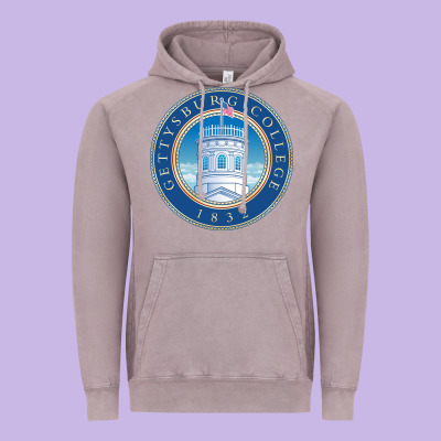 Gettysburg College Vintage Hoodie Designed By Artisfamous