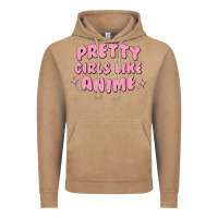 Vintage Coffee Pretty Girls Like Anime Vintage Hoodie - artisFamous