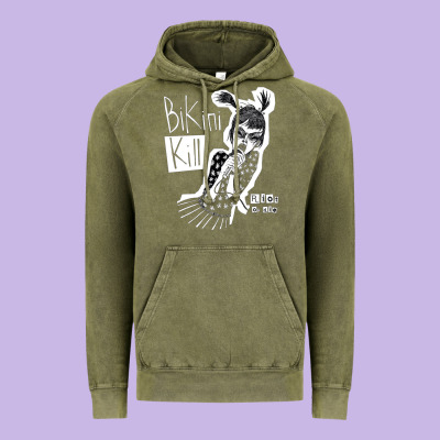 Bikini Kill Vintage Hoodie Designed By Artisfamous