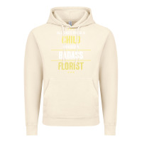 Vintage Artic i raised a badass florist Vintage Hoodie - artisFamous